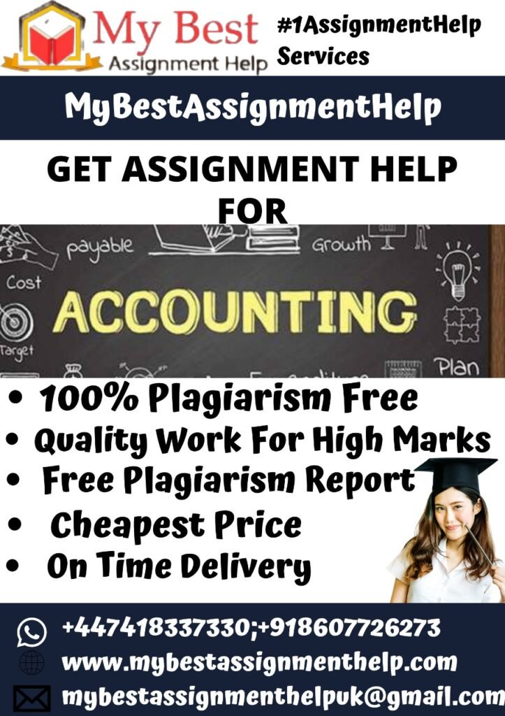 ACCOUNTING ASSIGNMENT HELP