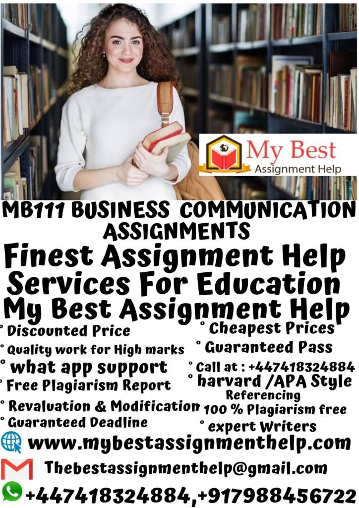 MB111 BUSINESS COMMUNICATION